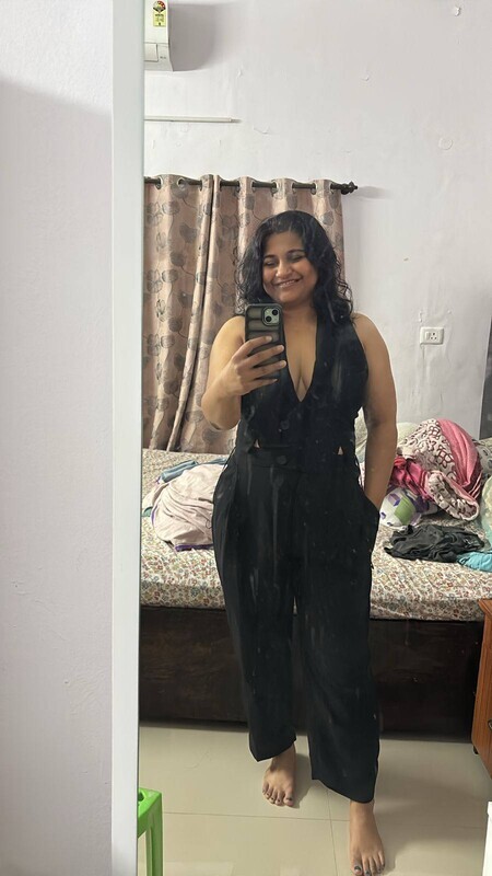 Desi Indian Milf Wife Aunty Sexy Full Nude Show Pics & Videos – picture 1