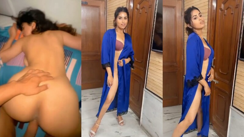 Desi Punjabi Viral Wife Fucking Doggy & Sexy Big Ass Show 2 Videos in one xxx – video